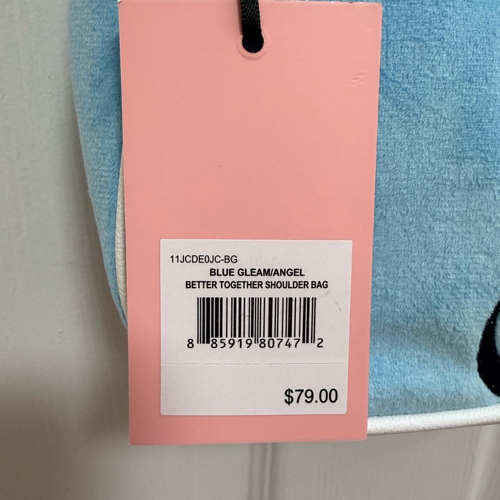 NWT Juicy Couture Blue Better Together Shoulder Bag w/Mini Bag - Picture 2 of 5